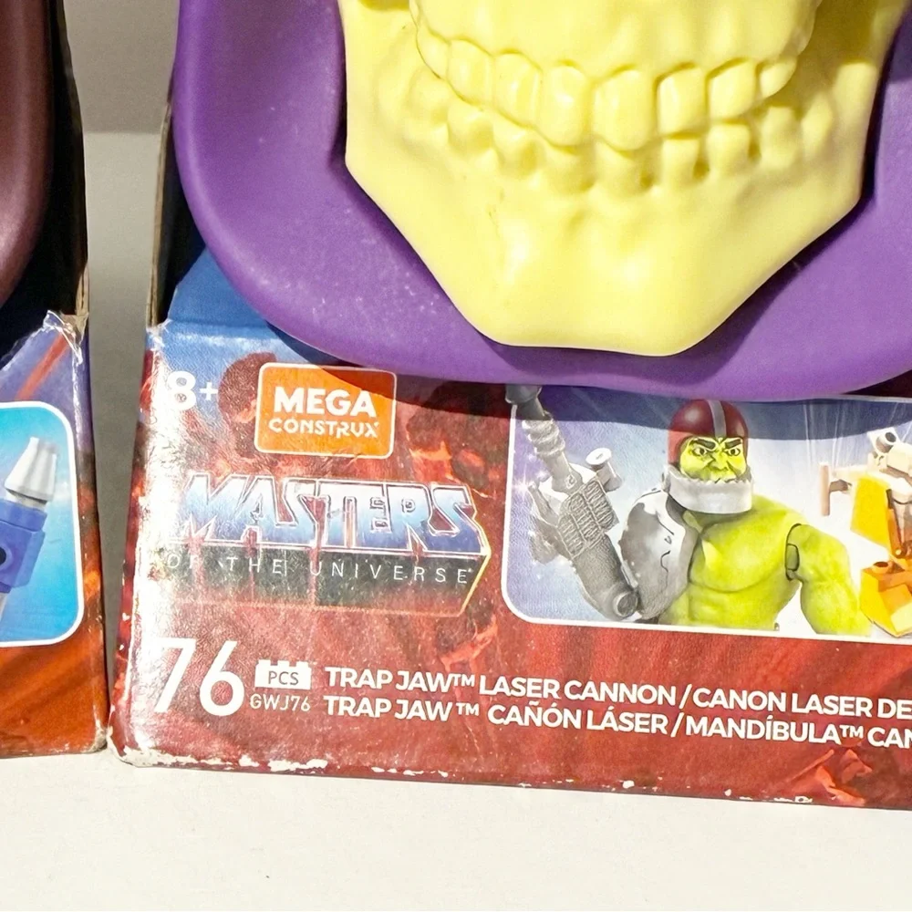 2020‎ Mega Construx Masters Universe #76-#78 HE-MAN & TRAP JAW-NIP NEW